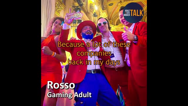 Adult Site Broker Talk Episode 243 with Rosso Adult Gaming