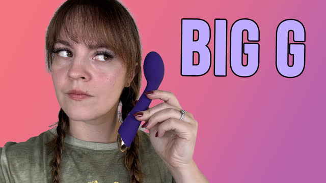 Sex Toy Review - Big G G-Spot Vibrator with 70 Settings from Eden Larger Version in Petites