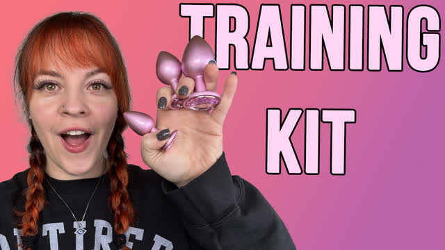 Sex Toy Review - Rear Assets Iridescent Gem Butt Plug Training Kit with 3 Different Sizes